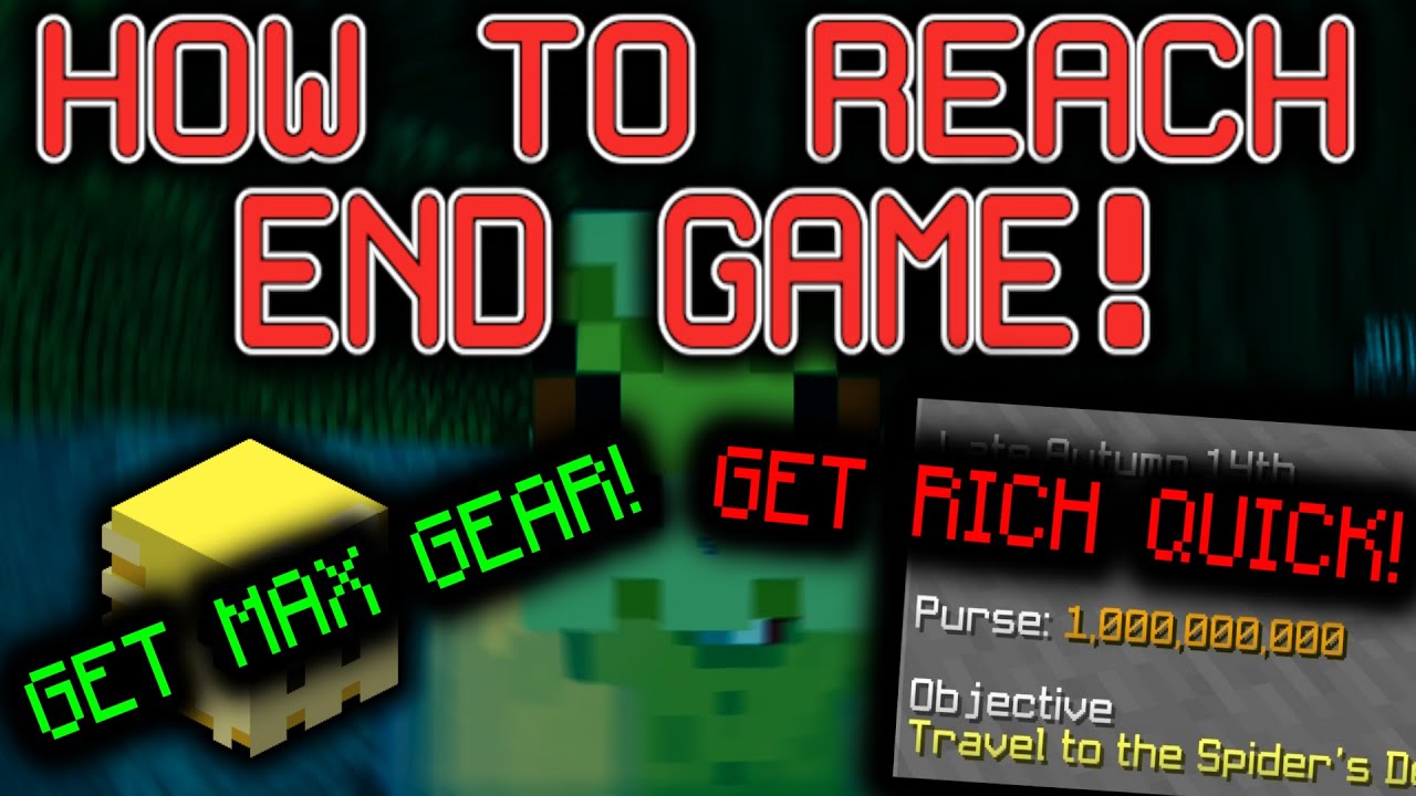 Updated How To Reach End Game Late Game Guide Hypixel Skyblock