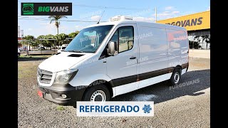 Bigvans - Sprinter 2019 313 Furgão Longo Teto Baixo Refrigerado -10ºC Branco (BIG-3160)