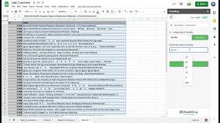 Sentiment Analysis Using PredictEasy Google Sheets Add-On