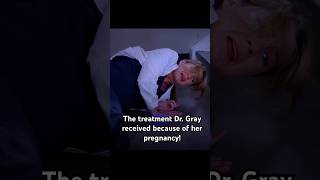 The treatment Dr. Gray received because of her pregnancy!#shorts #shortvideo #series #greysanatomy