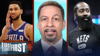 Nets shouldn't trade Harden, certainly not for Ben Simmons — Broussard | NBA | FIRST THINGS FIRST