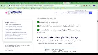 1 Export Data To BigQuery Using Python