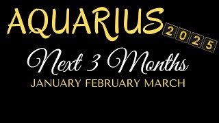 ♒️AQUARIUS🔮JANUARY-FEBRUARY-MARCH🌈Tagalog Tarot Reading