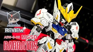 REVIEW MGSD ASW-G-08 BARBATOS ขาหลวมจัง #กันพลา #โมจีน #gundam #model #review