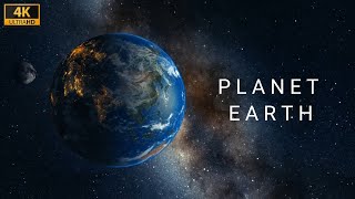 Planet Earth 4K ULTRA | Earth Spinning slow motion