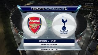 Arsenal FC vs Tottenham Hotspur | 08.11.2015 | Barclays Premier League | FIFA 16