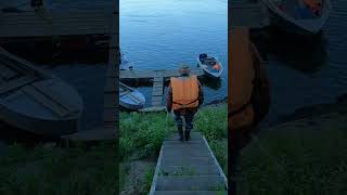 Fishing with my Father in Siberia on Siberian River Ob - Real Russia!