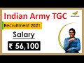 Indian Army TGC Recruitment 2021 | Salary ₹ 56,100/- | Final Year Eligible | Indian Army Jobs 2021