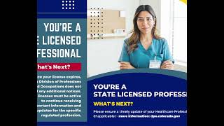 You're a Licensed Professional