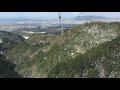 冬・絶景　雲辺寺ロープウェイ