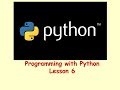 GCSE Python Programming 6 - For Loops