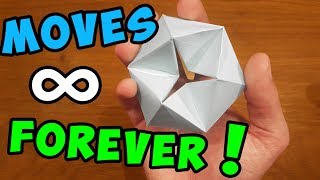 How To Make a Paper MOVING FLEXAGON - Fun & Easy Origami