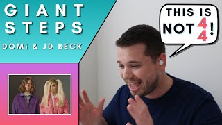 Jazz Saxophonist Reacts: DOMi & JD BECK - Giant Steps (Keyboard & Drumset)