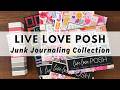 New Live Love Posh Junk Journal Collection! Unboxing & Flip Through
