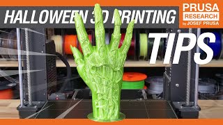 Halloween 3D Printing Tips!