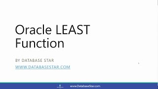 Oracle LEAST Function