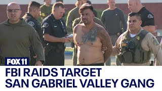 Raids target San Gabriel Valley gang allegedly tied to El Monte police officers' deaths