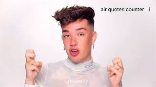 I edited james charles' 'an open conversation' bc I was bored