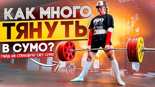 ГАЙД НА СТАНОВУЮ ТЯГУ СУМО / КАК ТЯНУТЬ МНОГО В СУМО?