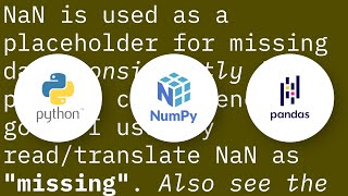 What is the difference between NaN and None?