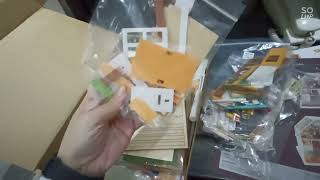 DIY小屋- 若態若來Janson's Kitchen Part.1-快速開箱 /手作/Miniature Dollhouse/若態/ Rolife/廚房