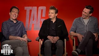 Jeremy Renner broke his arms filming 'Tag' & more from Jon Hamm and Ed Helms
