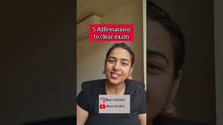 How to clear exam using Law of Attraction | Law of attraction in Hindi | LOA techniques@wondernari