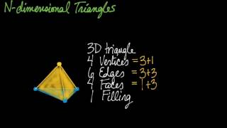 N dimensional triangles