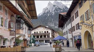 জার্মান আল্পসের পাহাড়কন্যা Mittenwald | বাভারিয়ান আল্পস হাইকিং | Day Trip | জার্মানি 🇩🇪 | ২০২১ | 4K