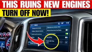 These 5 HIDDEN Chevrolet Settings That Are RUINING Your NEW Chevy Engine (TURN OFF NOW!)