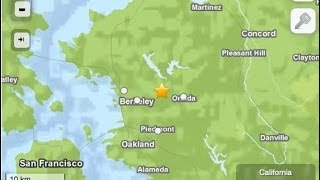 Earthquake Oakland: 3.2 At 1:07 AM Centered In Berkeley, Felt In Oakland, CA