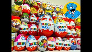 Мега Обзор Коллекции Яиц С Сюрпризом из разных серий.Unboxing Surprise Eggs with new Toys