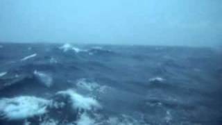 Sagar Kanya in rough sea 1