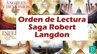 Orden Libros de la Saga Robert Langdon (El Código Da Vinci) - Dan Brown