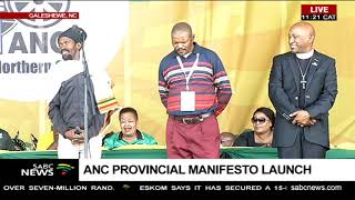 ANC currently launching provincial manifesto in the N Cape