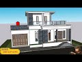 desain rumah minimalis 13x10 m 2 lantai bpk duwik jasa desain rumah bojonegoro