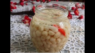 Dưa kiệu, cách làm kiệu trắng giòn chua ngọt và cách làm giấm nuôi tại nhà || Natha Food