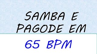 BATUCADA DE SAMBA E PAGODE EM 65 BPM