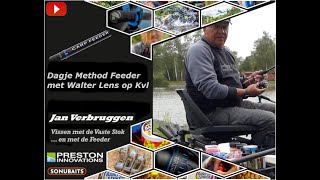 Een dagje method vissen met Walter Lens op KVL   HD 720p