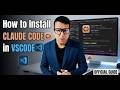 How to install Claude Code in VS Code