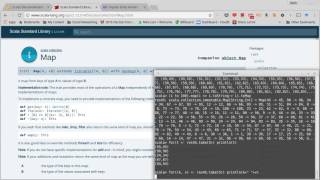 Iterating Through Maps (using Scala)