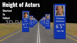 Famous Actors Ranked By Height Will Surprise You!