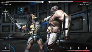 MKX - Predator Warrior 65% corner combo