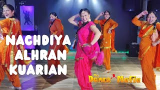 Nachdian Alrhaah Kuarian | Diljit Dosanjh | Punjabi Dance | Group Dance for Girls | The Dance Mafia