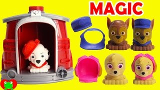 Paw Patrol Pups Lose Their Clothes Marshall's Magical Pup House