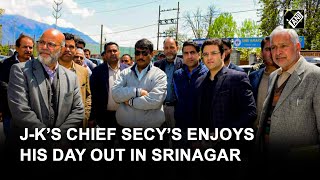 J-K’s Chief Secy conducts extensive tour of picturesque Srinagar; Inspects mega development projects