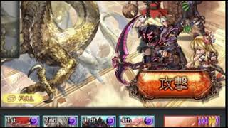 六竜討伐戦「白」ル･オー  闇マグナ モンク フルオート  first time dark magna monk test vs white dragon (full auto)