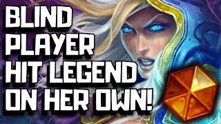 She Can Hit Legend With Her Eyes Closed! Elemental Mage Hearthstone Coaching!