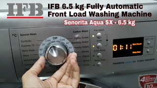 IFB 6.5 kg Fully Automatic Front Load Washing Machine ( Senorita Aqua SX - 6.5 kg ) | IFB |