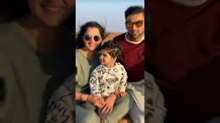 😍Sania Mirza With Husband And Son#saniamirza #shorts #viral